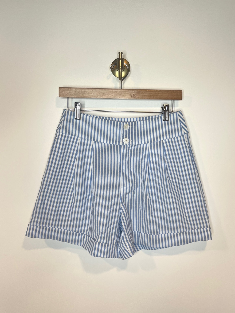 Tuckernuck Pomander Place Blue Stripe Shorts